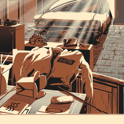 Desk of Dr. Venkman | Famous Desks (Glow-in-the-Dark)