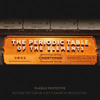 Gallery Plaque: Periodic Table